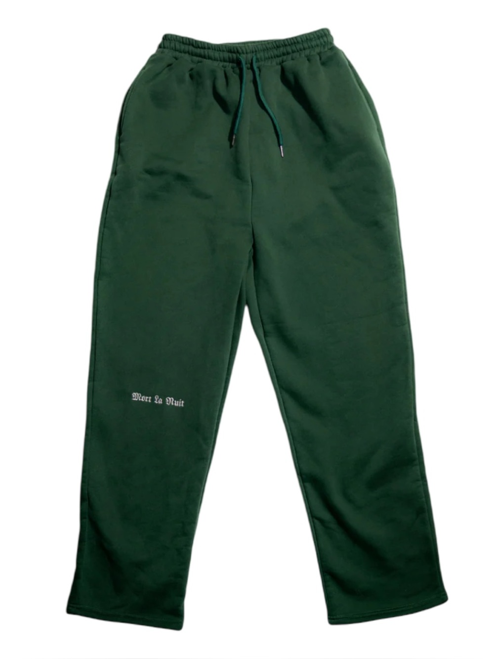 Mort La Nuit Forest Green Classic Sweats 100% Cotton Size Small